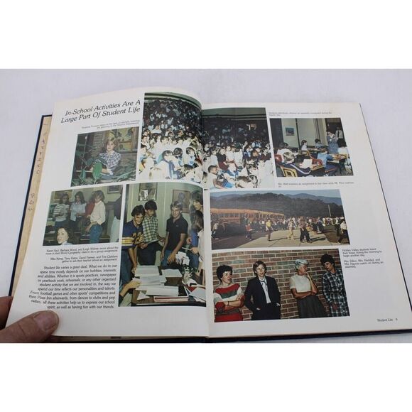 Eyrie 1983 Hidden Valley Jr. High School Roanoke, Va Yearbook - Picture 9 of 14